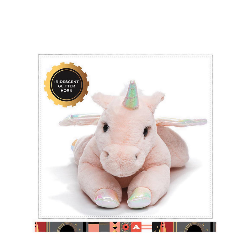 FAO Schwarz Toy Plush Lying Pegasus 15inch - FSZ1101018901