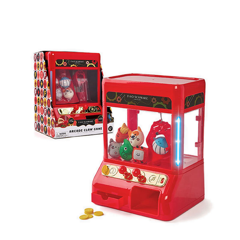 FAO Schwarz Toy Arcade Claw Game with Plush Prizes FSZ1103020081