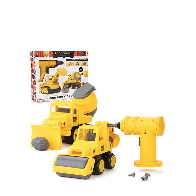 FAO Schwarz Toy Construction Zone Building Set 42pc - FSZ1123020951