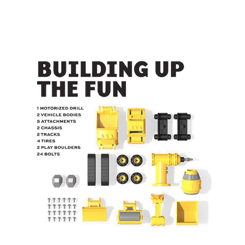 FAO Schwarz Toy Construction Zone Building Set 42pc - FSZ1123020951