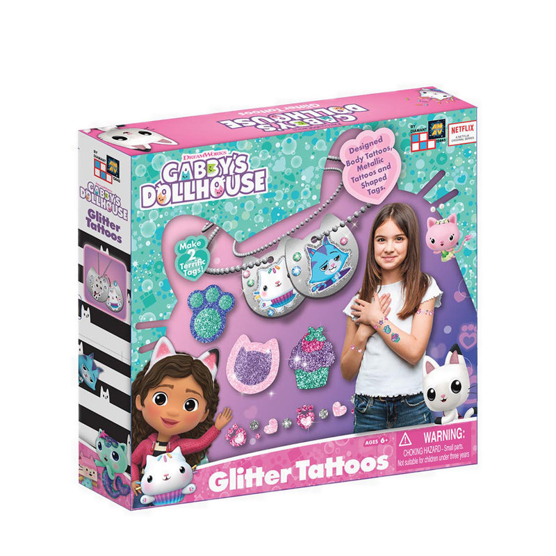 Glowpad Gabby's Dollhouse Glitter Tattoos - GWP12443