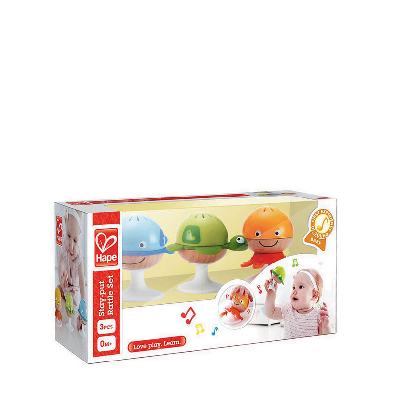 HAPE STAY PUT RATTLE SET - HPAE0330