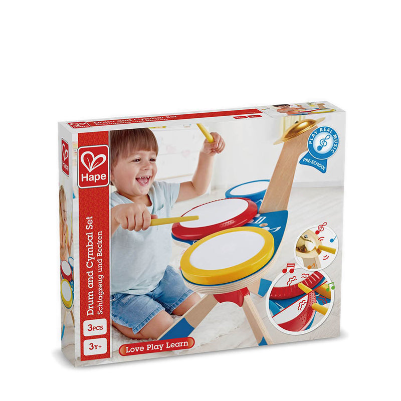 HAPE DRUM AND CYMBAL SET - HPAE0613