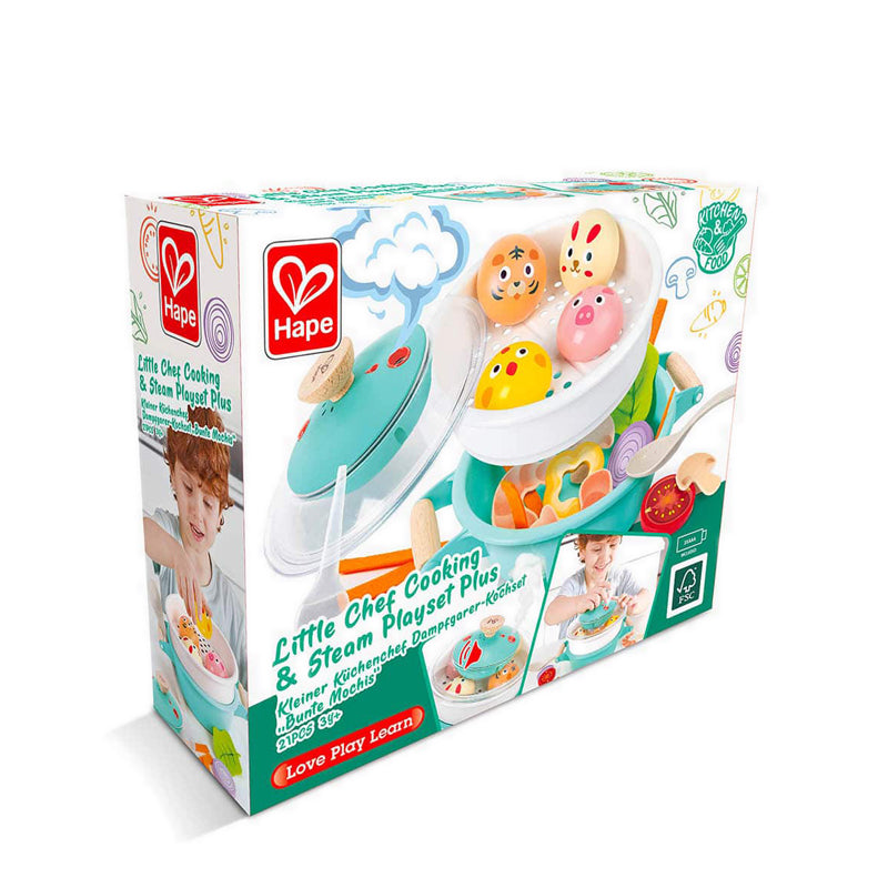 HAPE LITTLE CHEF C AND S PLAYSET PLUS - HPAE3202