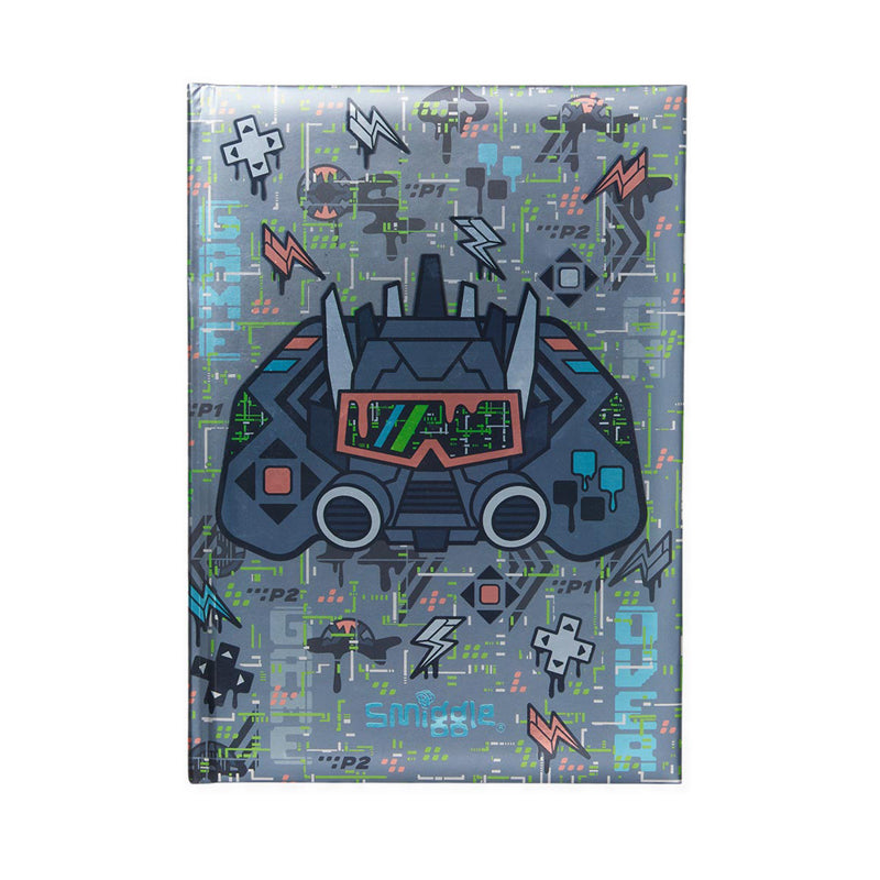 Smiggle Trailblazer A5 Notebook - IGL401479GRY