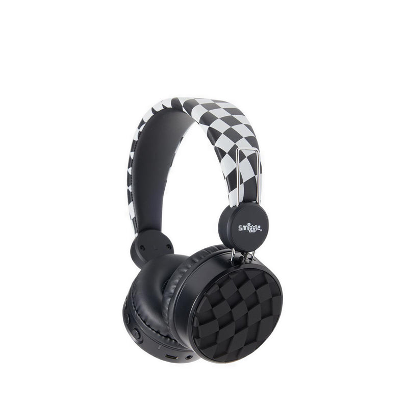 Smiggle Check Wireless Headphones - IGL412755BLK