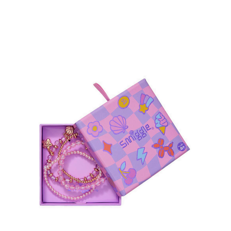 Smiggle BRACELET 4PK VIBE - IGL413099PUR