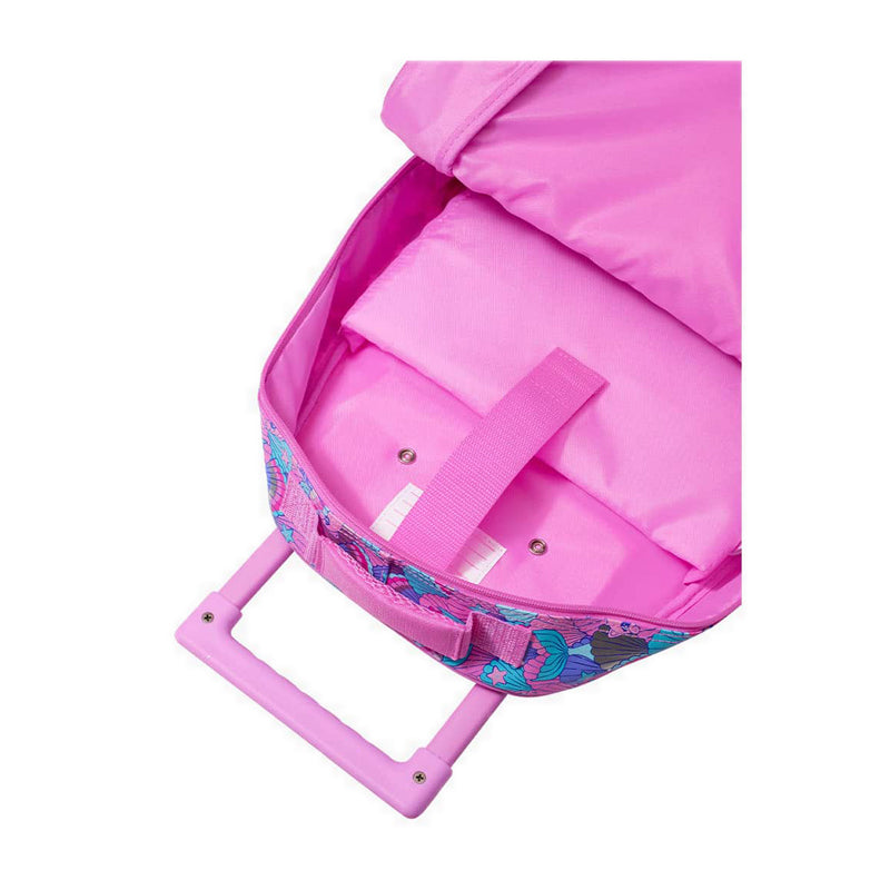 Smiggle Hi There Trolley Backpack Light Up Wheel Pink - IGL440912PNK