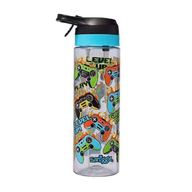 Smiggle Gush Flip Top Spritz Plastic Bottle 700Ml IGL441223BLK