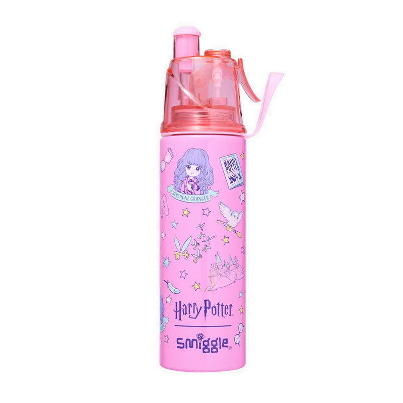 Smiggle Harry Potter Steel Spritz Drink Bottle 500ML