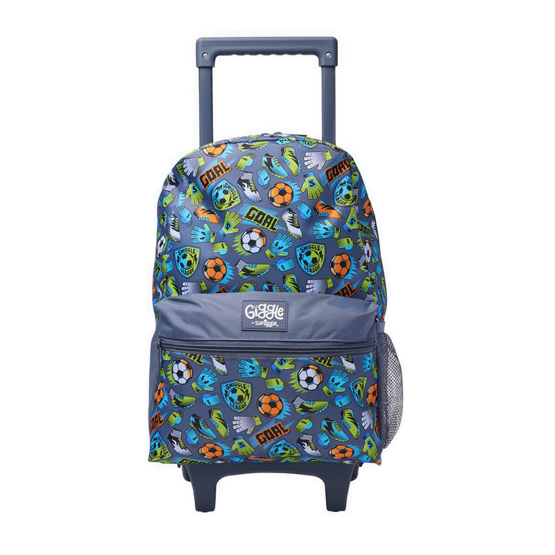 Smiggle Giggle 9 Trolley Backpack - IGL454714GRY