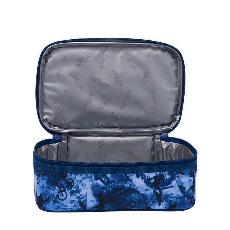 Smiggle Freestyle Double Decker Lunchbox - IGL455012NAV