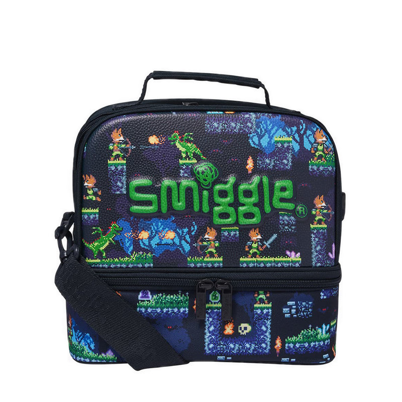 Smiggle Freestyle Hardtop Lunchbox - IGL455013BLK