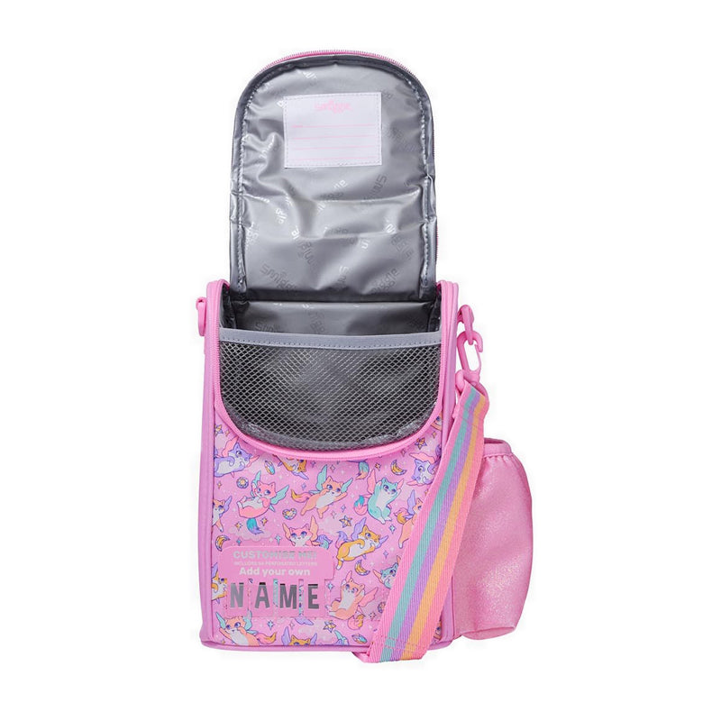 Smiggle Happy Tales Junior Id Lunchbox With Strap - IGL455060PNK