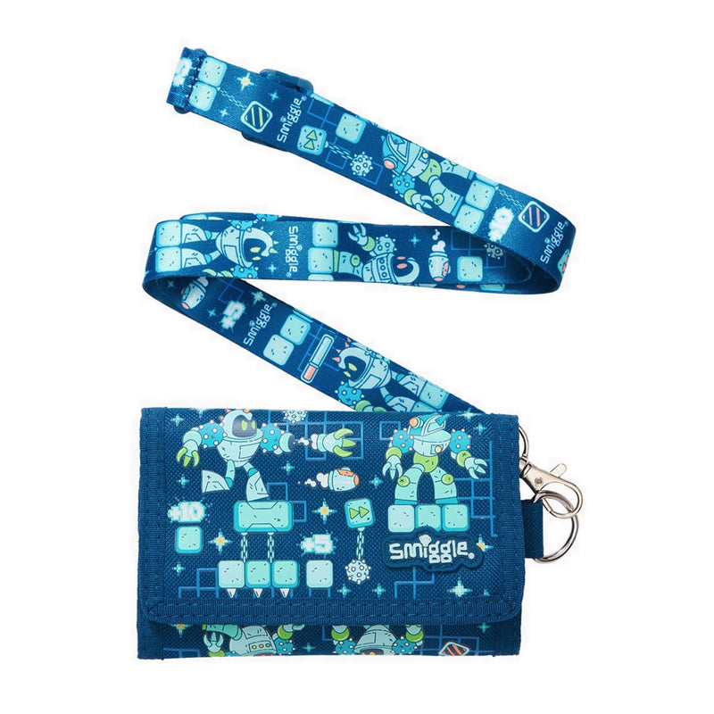 Smiggle Happy Tales Wallet Lanyard - IGL455132NAV