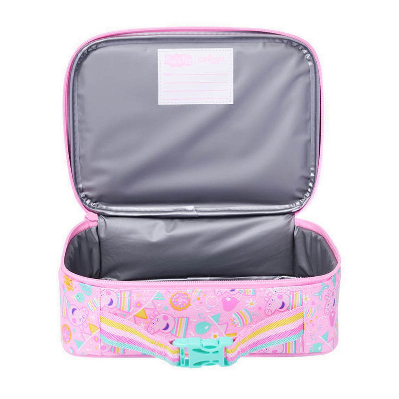Smiggle Peppa Pig Teeny Tiny Square Lunchbox - IGL455683PNK