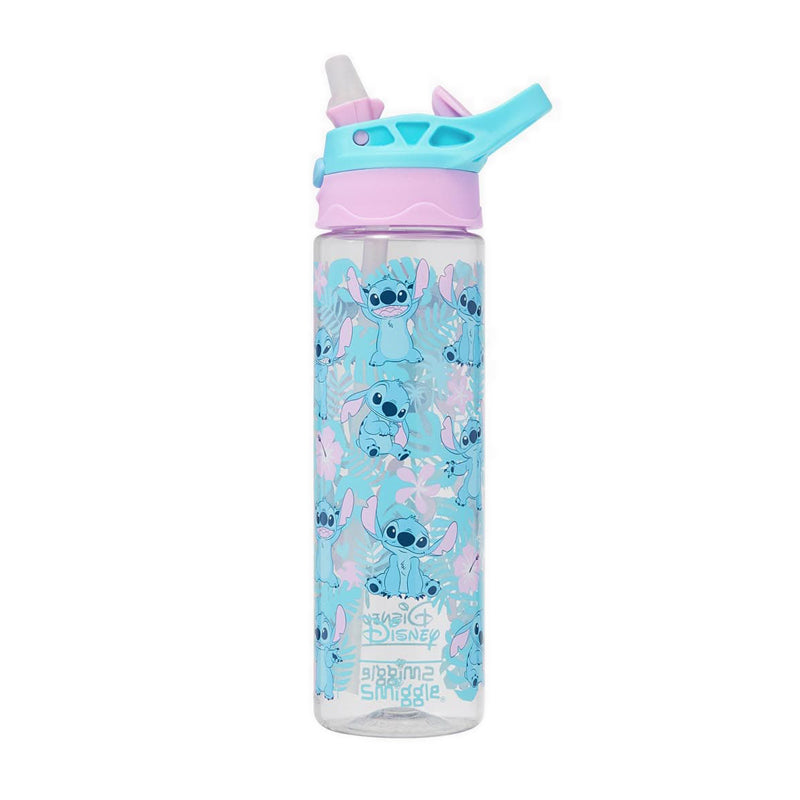 Smiggle Stitch Plastic Flip Drink Bottle 650Ml - IGL455906TQS
