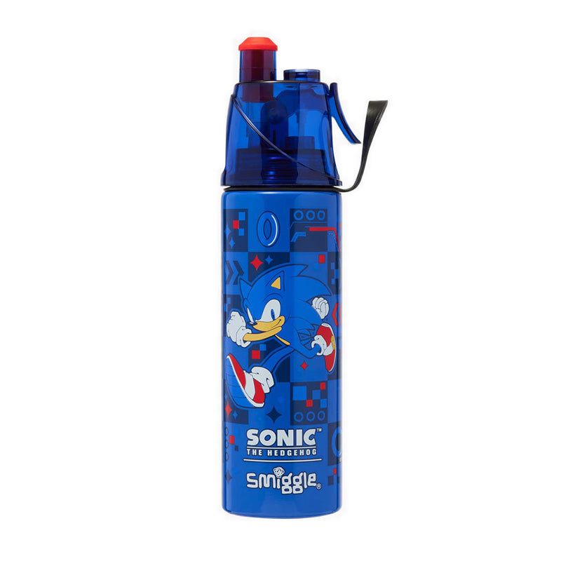 Smiggle Sonic The Hedgehog Spritz Steel Bottle 500Ml - IGL456004CBL