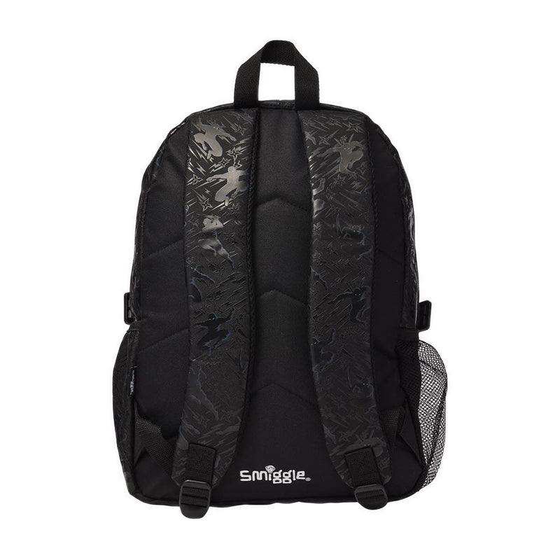 Smiggle All Stars Classic Attach Backpack - IGL456168BLK