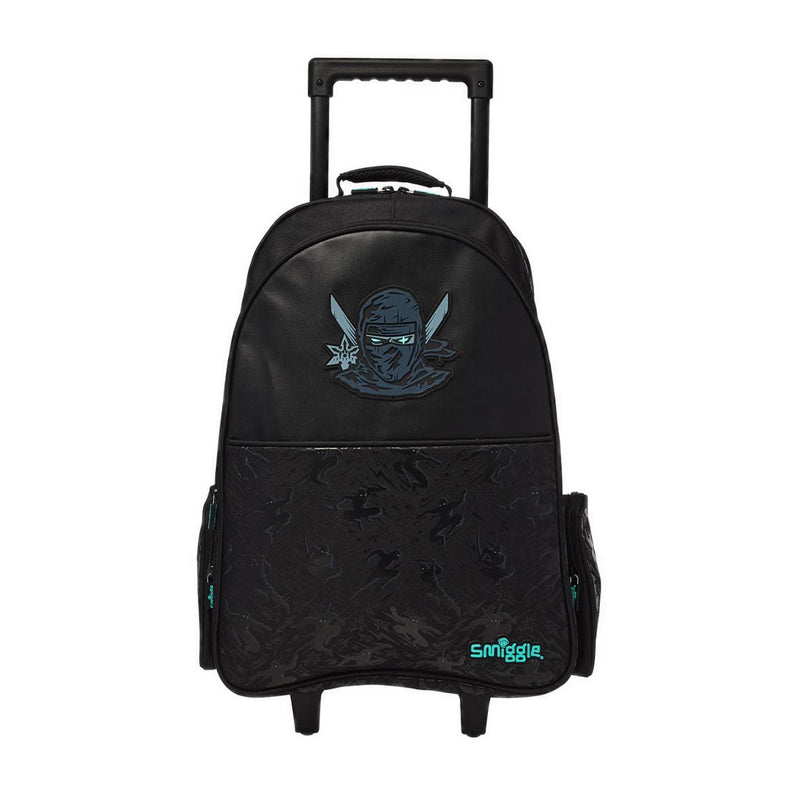 Smiggle All Start Light up Trolley Backpack - IGL456169BLK