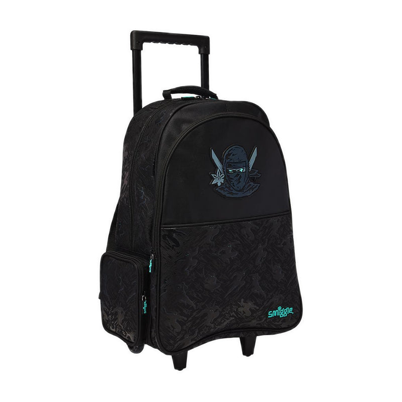 Smiggle All Start Light up Trolley Backpack - IGL456169BLK