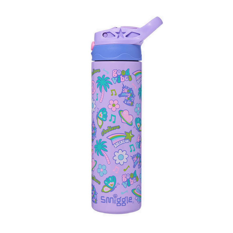 Smiggle All Stars Stainless Steel Drink Bottle 520Ml - IGL456173LIL