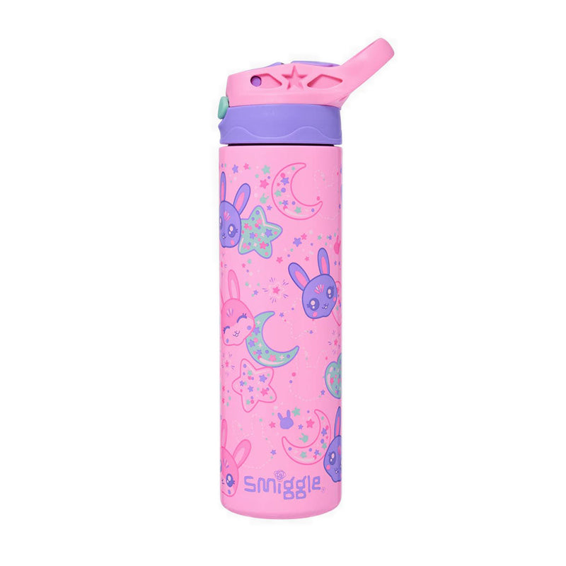 Smiggle All Stars Stainless Steel Drink Bottle 520Ml - IGL456173PNK