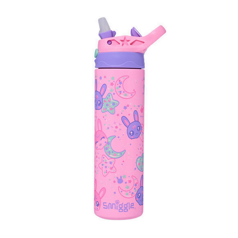 Smiggle All Stars Stainless Steel Drink Bottle 520Ml - IGL456173PNK