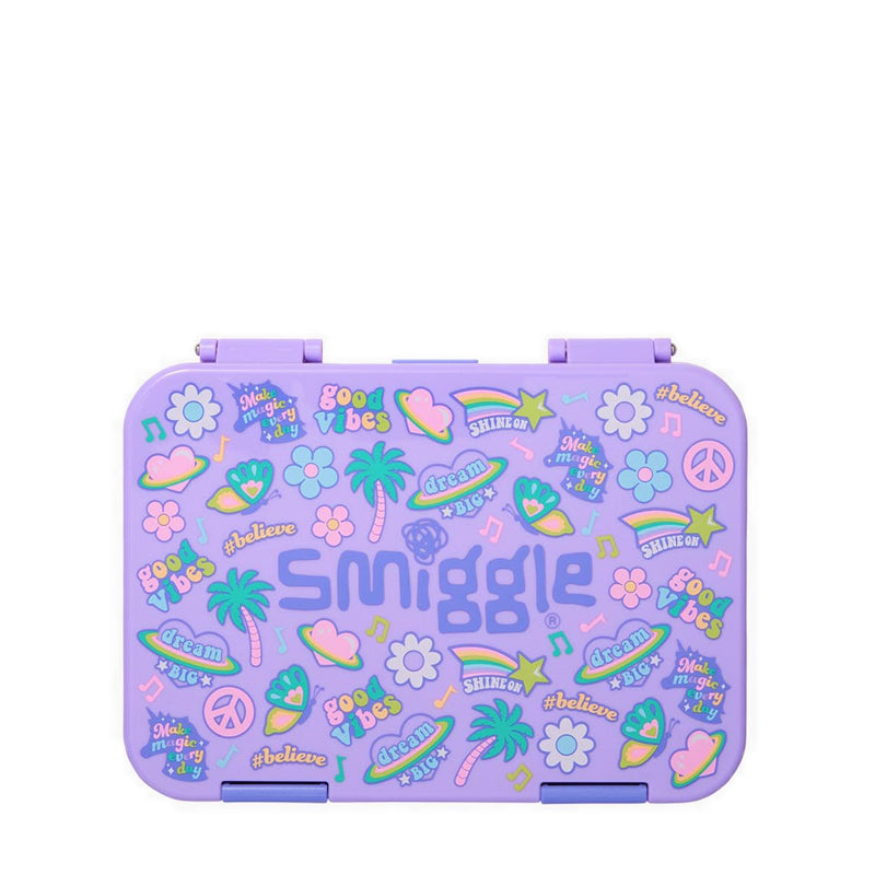 Smiggle All Stars Medium Bento Lunchbox - IGL456175LIL