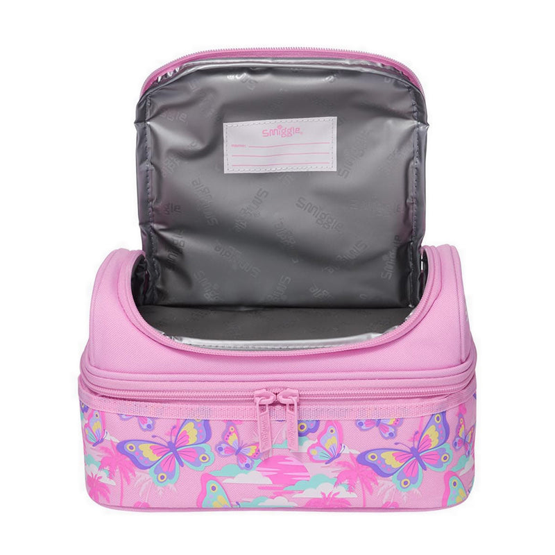 Smiggle Rush Double Decker Lunchbox - IGL456548PNK