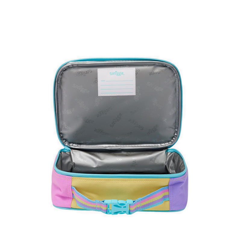 Smiggle Lunch Box Sq Teeny Tiny Ready - IGL456972AQU
