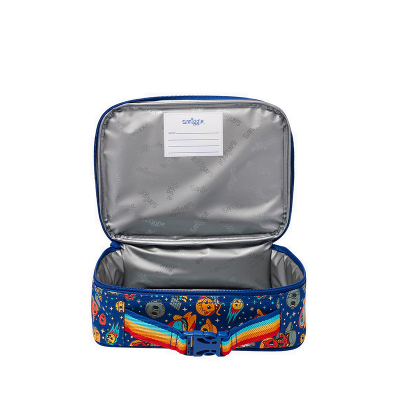 Smiggle Lunch Box Sq Teeny Tiny Ready - IGL456972NAV