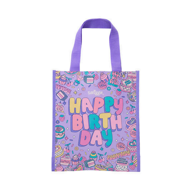 Smiggle Birthday Cake Medium Reuse Me Bag - IGL457151LIL