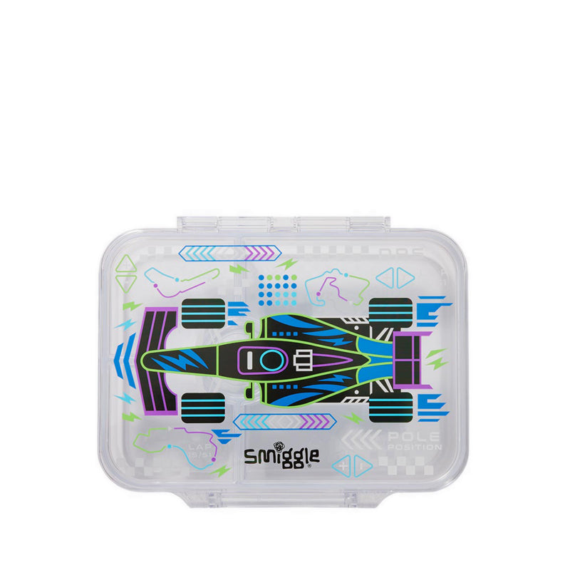Smiggle Lunch Box Bento Med See Accel - IGL457157BLK