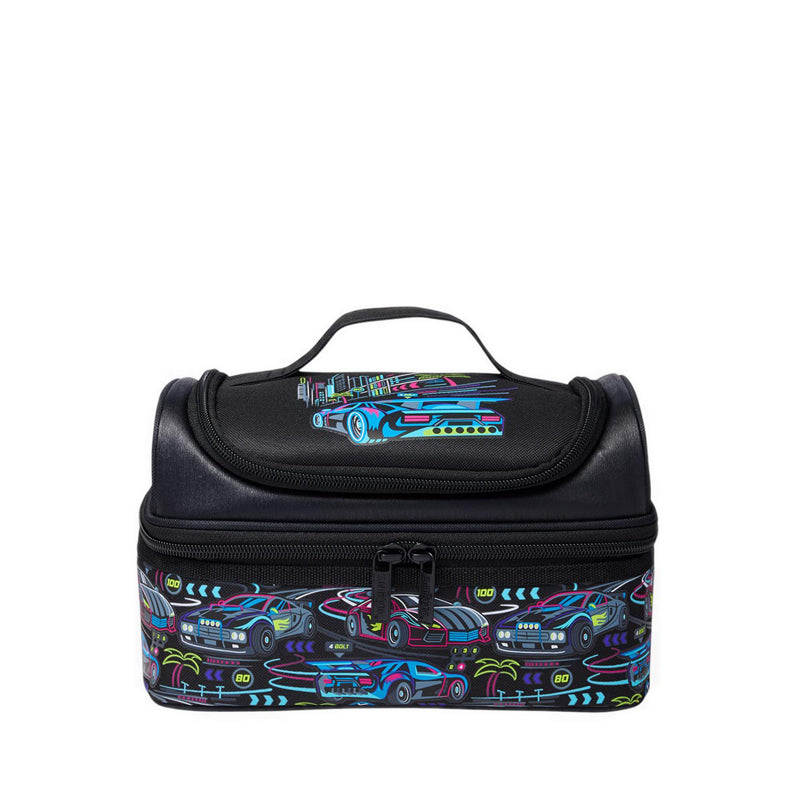 Smiggle Bright Eyes Double Decker Lunchbox - IGL457459BLK