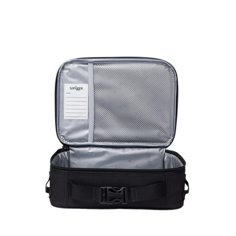 Smiggle Bright Eyes Oblong Attach Lunchbox - IGL457462BLK