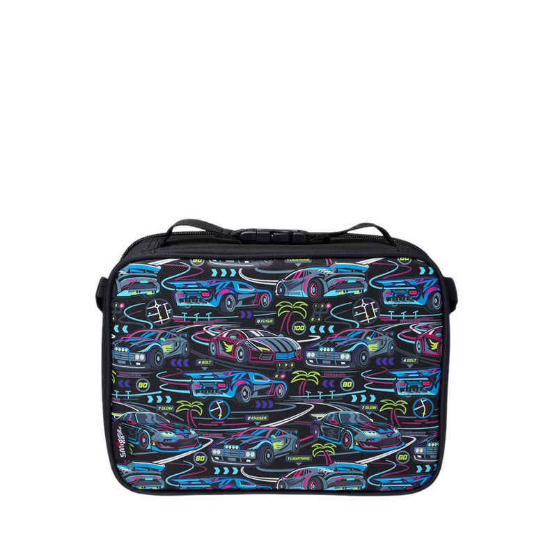 Smiggle Bright Eyes Oblong Attach Lunchbox - IGL457462BLK