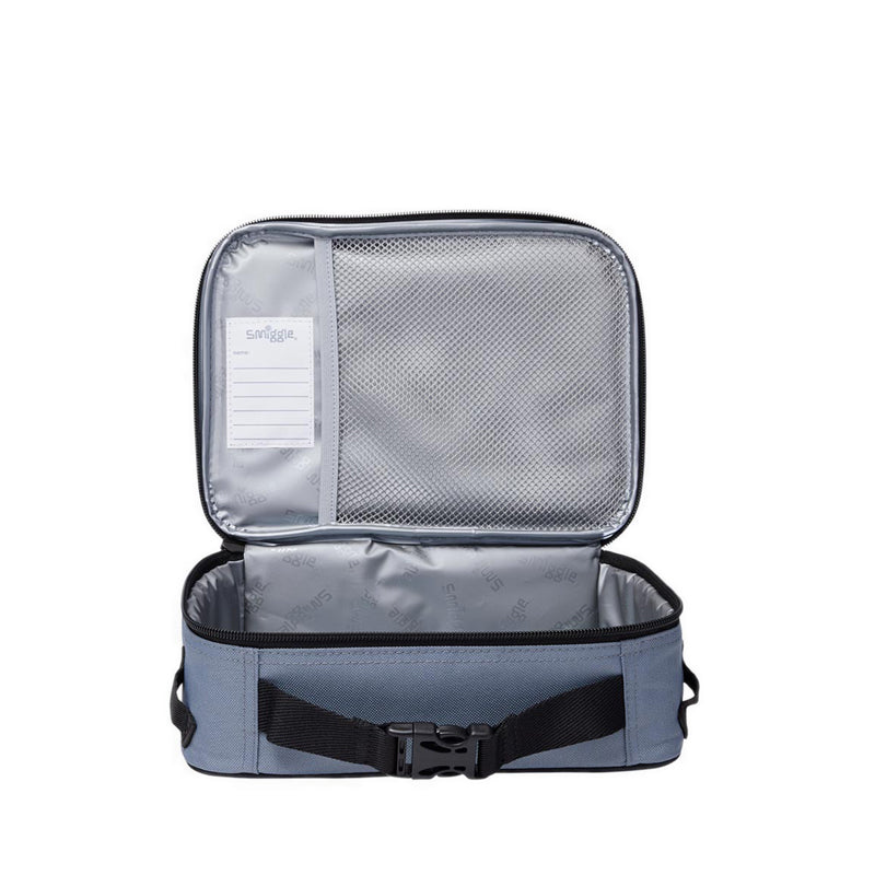 Smiggle Bright Eyes Oblong Attach Lunchbox - IGL457462GRY