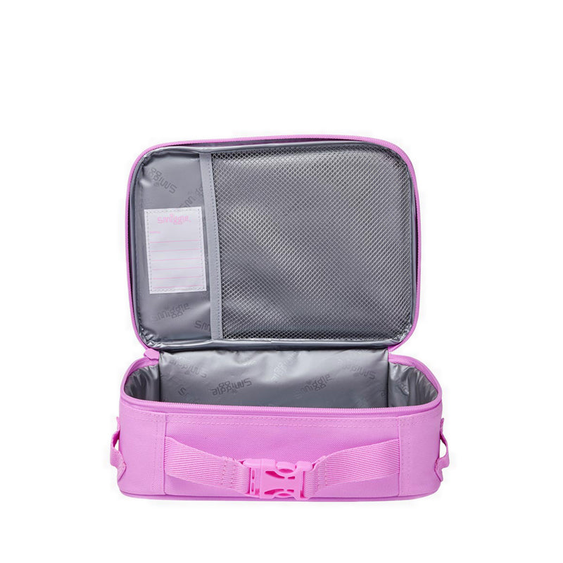 Smiggle Bright Eyes Oblong Attach Lunchbox - IGL457462PNK
