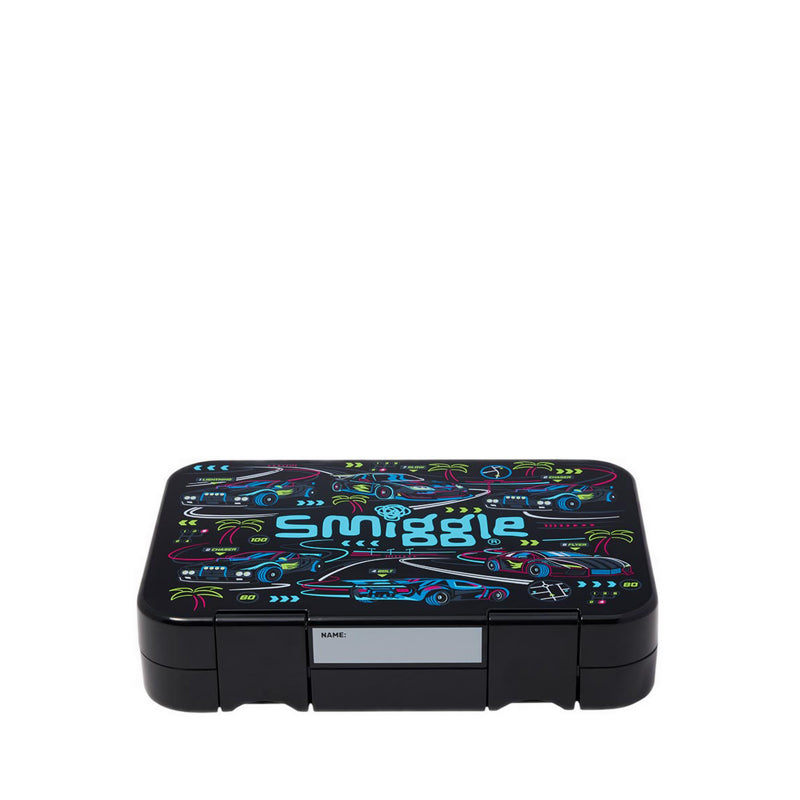 Smiggle Bright Eyes Medium Bento Lunchbox - IGL457477BLK