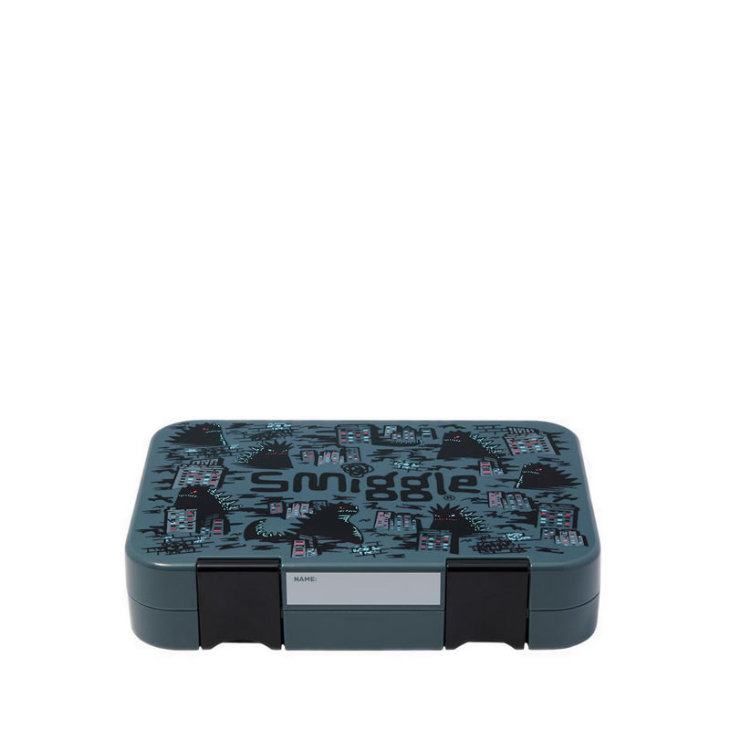 Smiggle Bright Eyes Medium Bento Lunchbox - IGL457477GRY