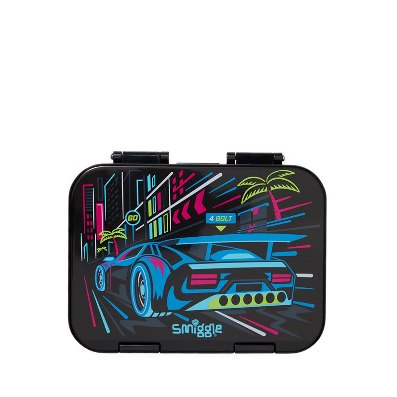 Smiggle Bright Eyes Small Bento Lunchbox - IGL457478BLK