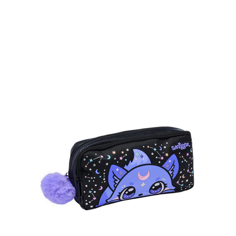 Smiggle Bright Eyes Pocket Character Pencil Case - IGL457541BLM