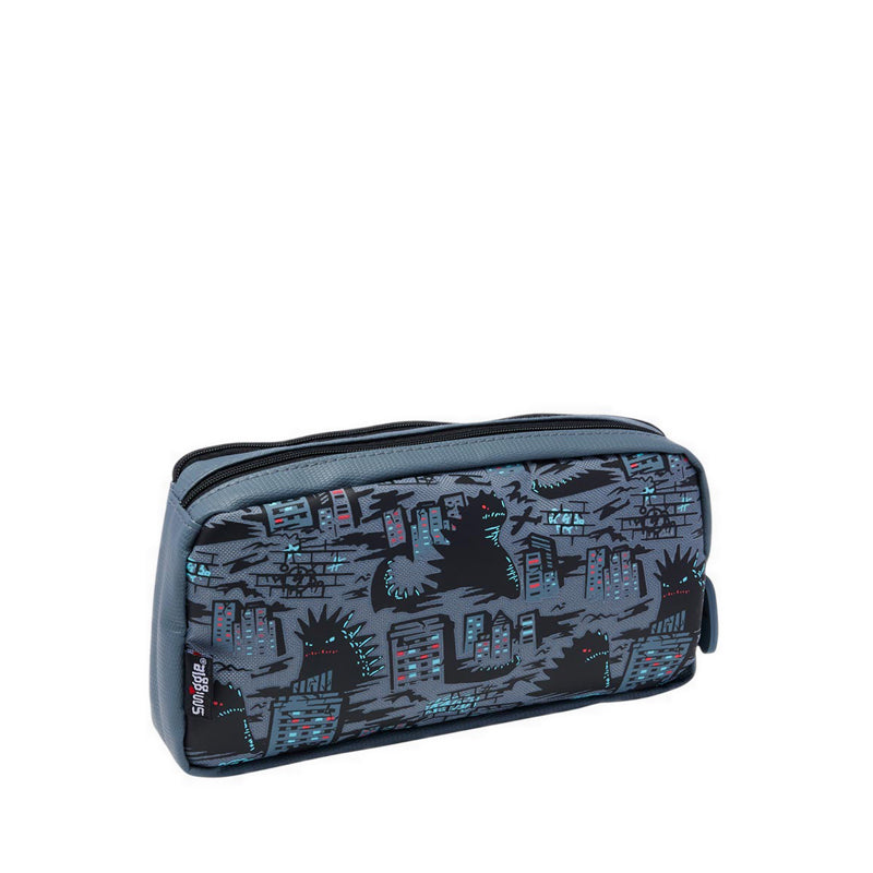 Smiggle Bright Eyes Pocket Character Pencil Case - IGL457541GRY