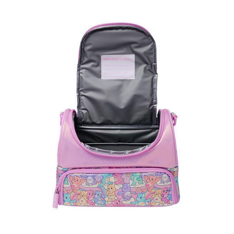Smiggle Care Bears Large Double Lunchbox With Strap - IGL457543MIX