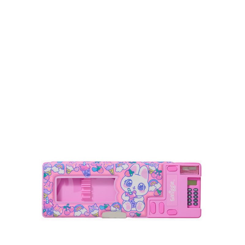 Smiggle Bright Eyes Pop Out Pencil Case - IGL457559PNK