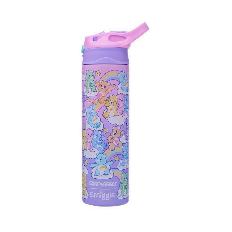Smiggle Care Bears Insulated Stainless Steel Flip Drink Bottle 520Ml - IGL457651MIX