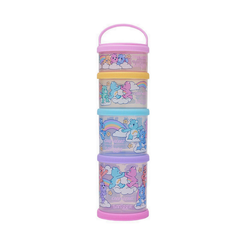 Smiggle Care Bears Large Snack & Stack Containers - IGL457818MIX