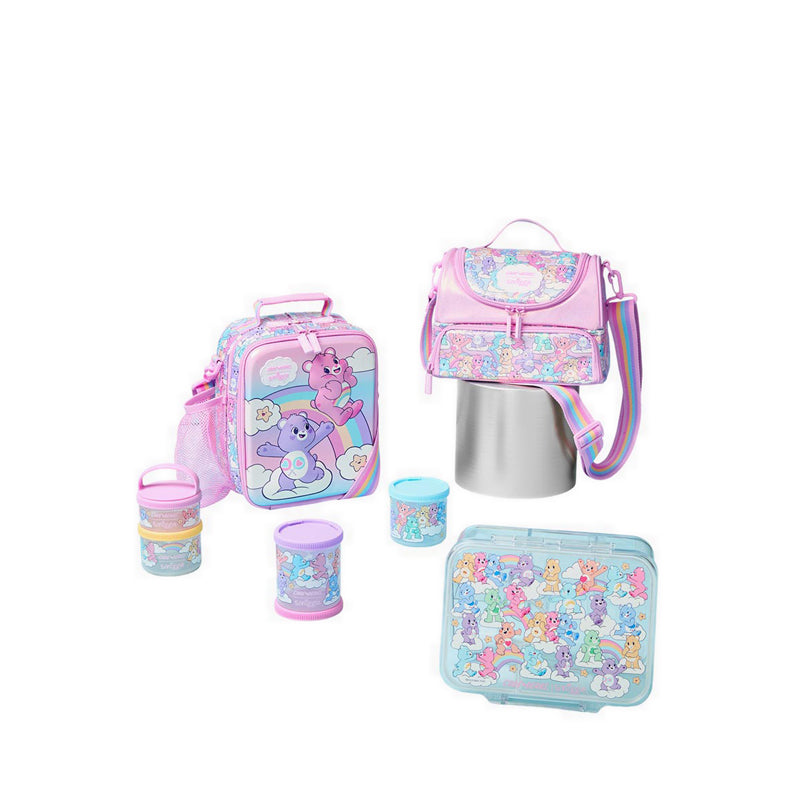 Smiggle Care Bears Large See Me Bento Lunchbox - IGL458027MIX