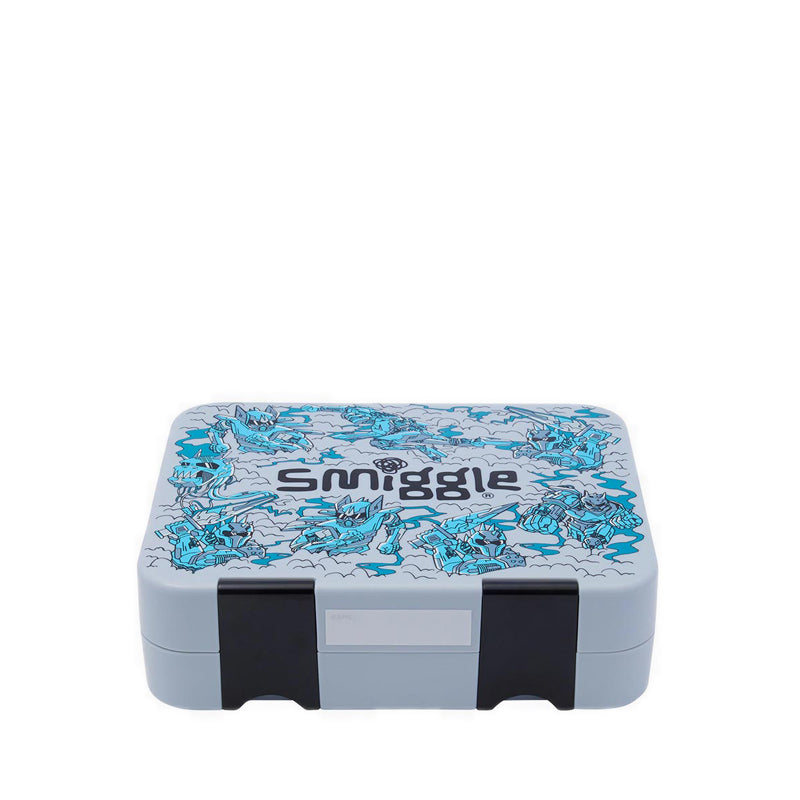Smiggle Realm Large Bento Lunchbox - IGL458244GRY